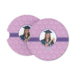 Graduation Sandstone Car Coasters - Set of 2 (Personalized)