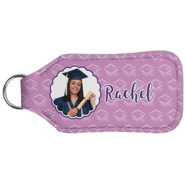 Graduation Sanitizer Holder Keychain - Large (Back)