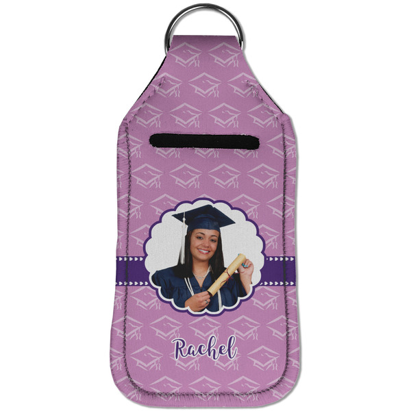 Graduation Sanitizer Holder Keychain - Large (Front)