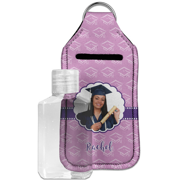 Graduation Sanitizer Holder Keychain - Large with Case