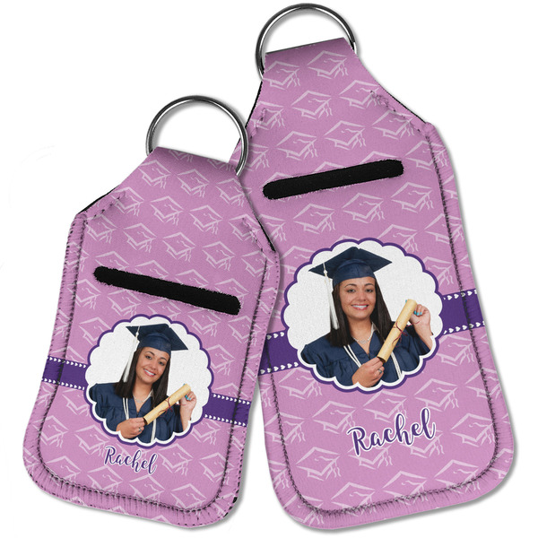 Graduation Sanitizer Holder Keychain - Parent Main