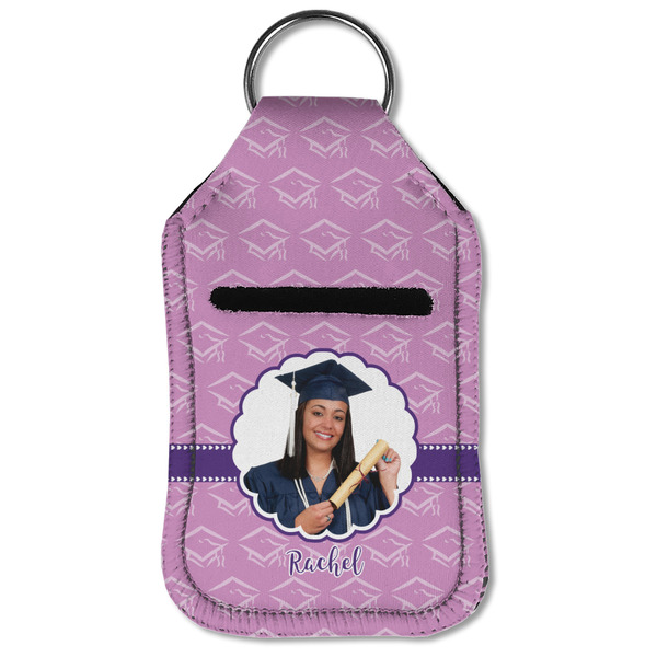 Graduation Sanitizer Holder Keychain - Small (Front Flat)