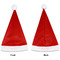 Graduation Santa Hats - Front and Back (Double Sided Print) APPROVAL