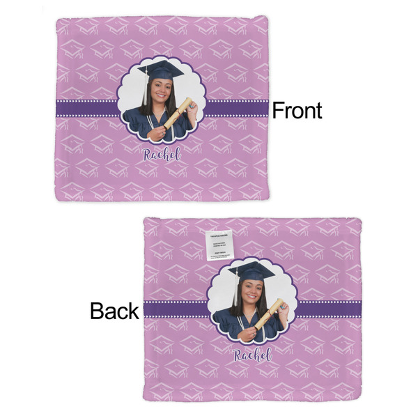 Graduation Security Blanket - Front & Back View