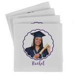 Graduation Absorbent Stone Coasters - Set of 4 (Personalized)