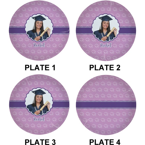 Graduation Set of Lunch / Dinner Plates (Approval)