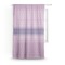 Graduation Sheer Curtain With Window and Rod