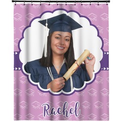 Graduation Extra Long Shower Curtain - 70"x84" (Personalized)