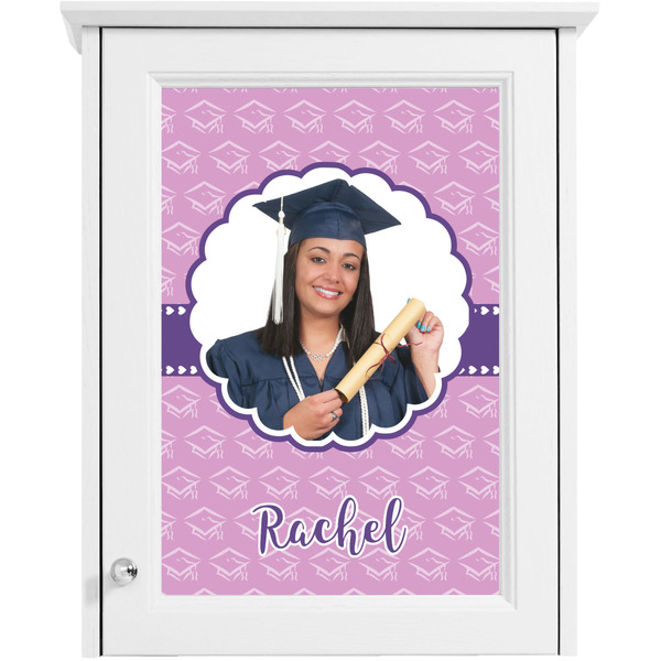 Graduation Single White Cabinet Decal