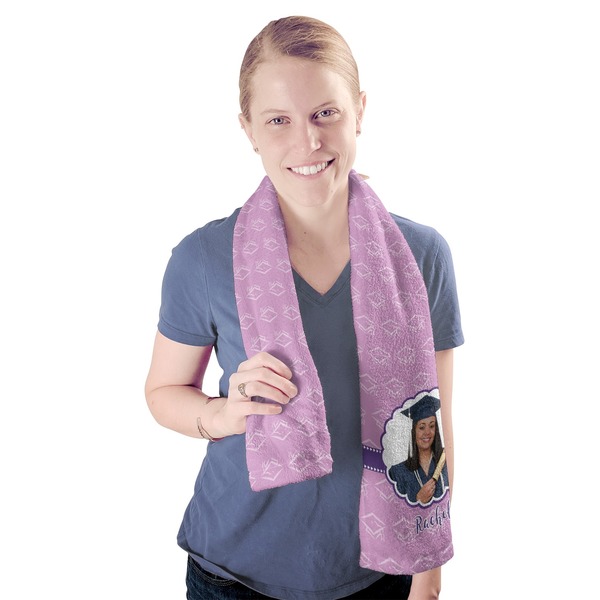 Graduation Sport Towel - Exercise use - Model