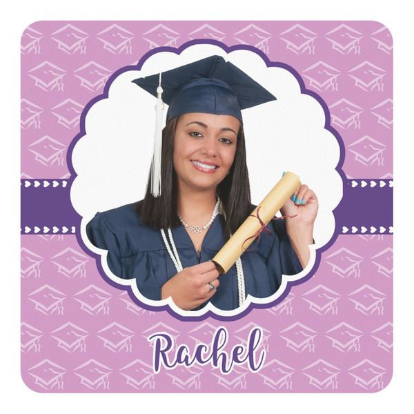 Custom Graduation Square Decal - Large (Personalized)