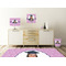 Graduation Square Wall Decal Wooden Desk
