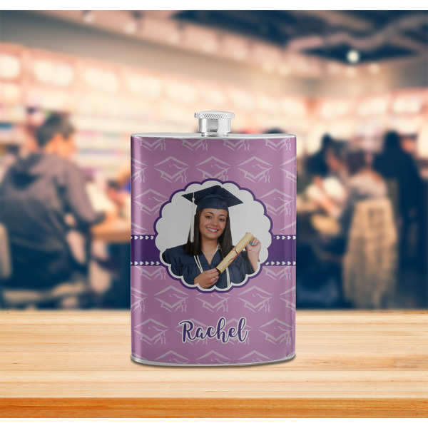 Graduation Stainless Steel Flask - LIFESTYLE 2