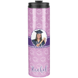 Graduation Stainless Steel Skinny Tumbler - 20 oz (Personalized)