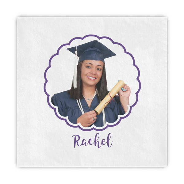 Custom Graduation Standard Decorative Napkins (Personalized)