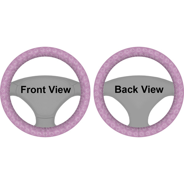 Graduation Steering Wheel Cover- Front and Back