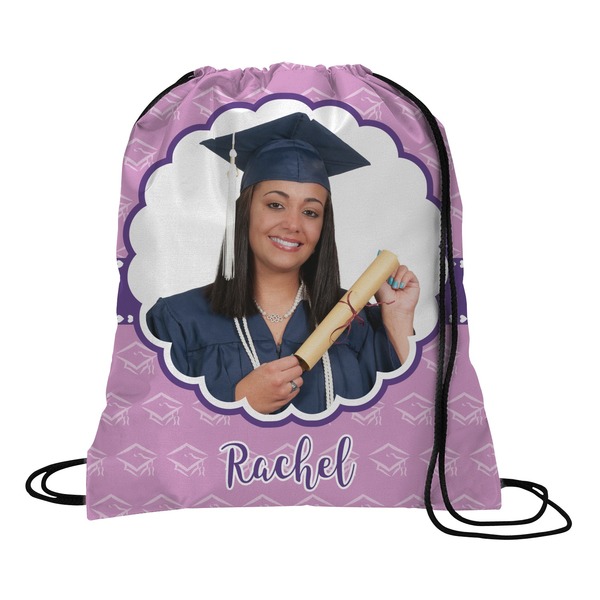 Custom Graduation Drawstring Backpack - Medium (Personalized)