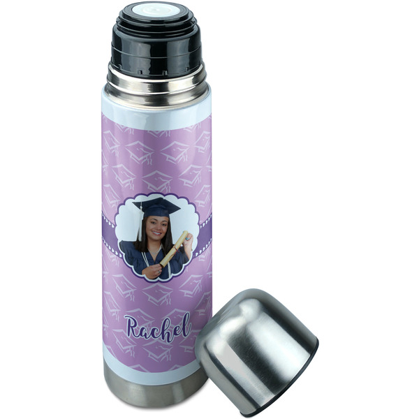 Graduation Thermos - Lid Off