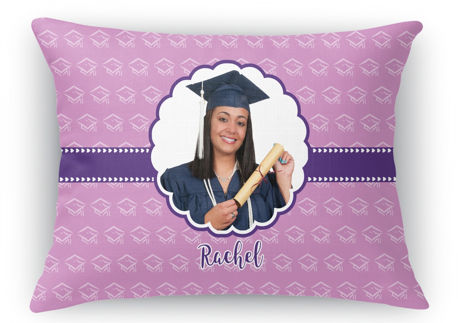 personalized graduation pillow