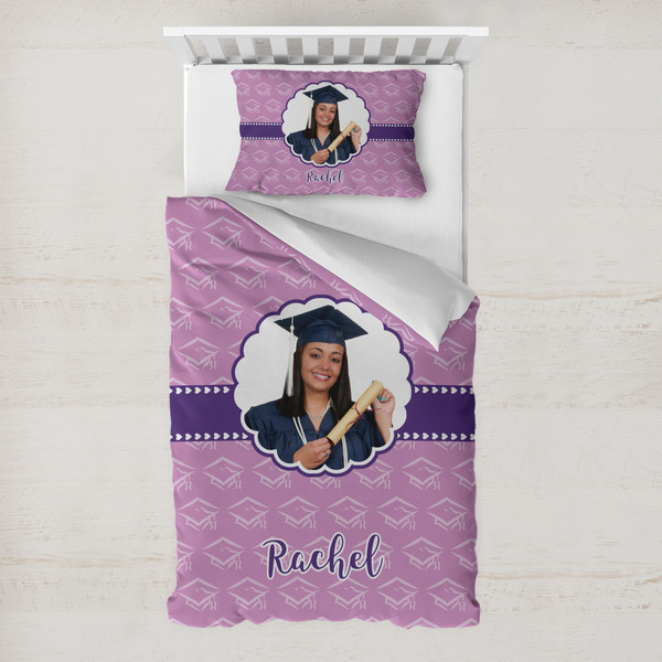 Custom Graduation Toddler Bedding Set - With Pillowcase (Personalized)