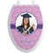 Graduation Toilet Seat Decal - Elongated (Personalized)