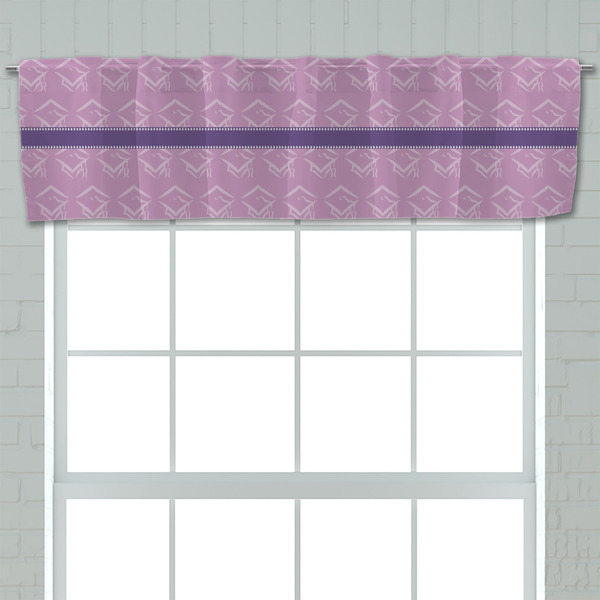 Graduation Valance - Closeup on window