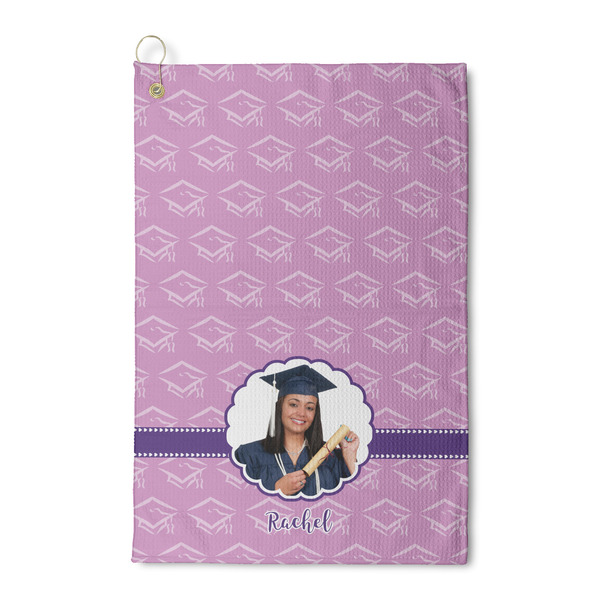 Custom Graduation Waffle Weave Golf Towel (Personalized)