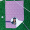 Graduation Waffle Weave Golf Towel - In Context