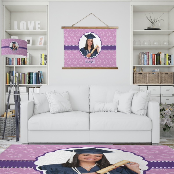Graduation Wall Hanging Tapestry - IN CONTEXT