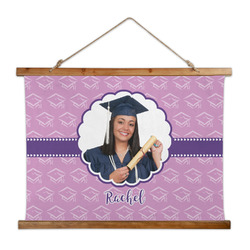 Graduation Wall Hanging Tapestry - Wide (Personalized)
