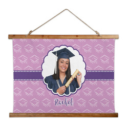 Graduation Wall Hanging Tapestry - Wide (Personalized)