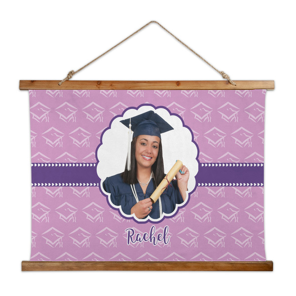 Custom Graduation Wall Hanging Tapestry - Wide (Personalized)