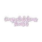 Graduation Name/Text Decal - Medium (Personalized)