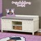 Graduation Wall Name Decal Above Storage bench