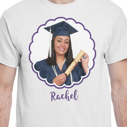 Graduation T-Shirt - White - 2XL (Personalized)