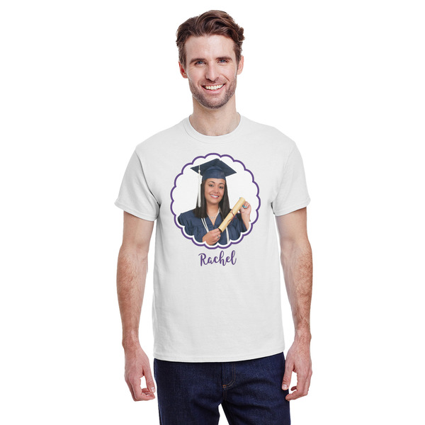 Custom Graduation T-Shirt - White - XL (Personalized)