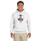Graduation Hoodie - White - Small (Personalized)