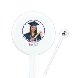 Graduation Round Plastic Stir Sticks (Personalized)