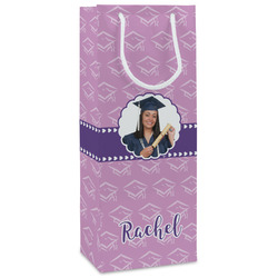 Graduation Wine Gift Bags - Matte (Personalized)