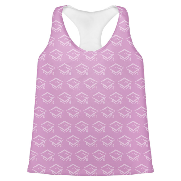 Custom Graduation Womens Racerback Tank Top - Small