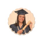 Graduation Genuine Maple or Cherry Wood Sticker