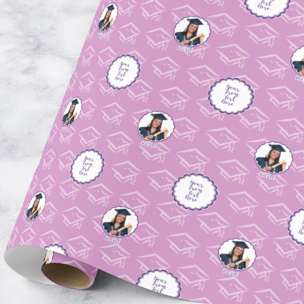 Custom Graduation Wrapping Paper Roll - Large (Personalized)