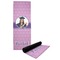 Graduation Yoga Mat with Black Rubber Back Full Print View