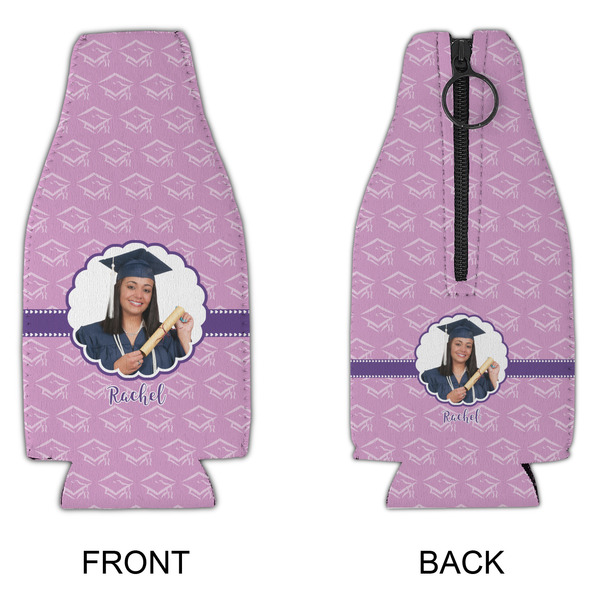 Graduation Zipper Bottle Cooler - APPROVAL