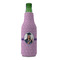 Graduation Zipper Bottle Cooler - FRONT (bottle)