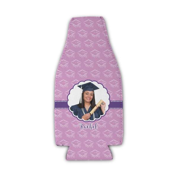 Custom Graduation Zipper Bottle Cooler (Personalized)
