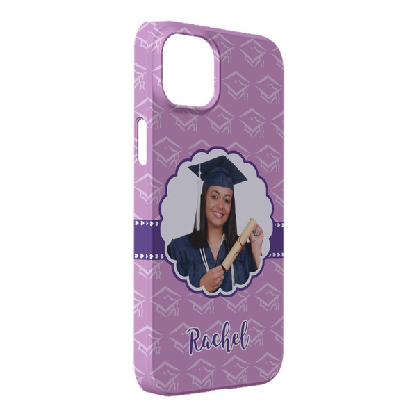 Custom Graduation iPhone Case - Plastic - iPhone 14 Plus (Personalized)