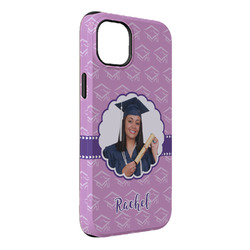 Graduation iPhone Case - Rubber Lined - iPhone 14 Plus (Personalized)