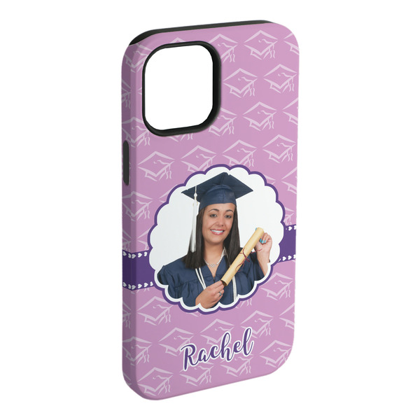 Custom Graduation iPhone Case - Rubber Lined (Personalized)