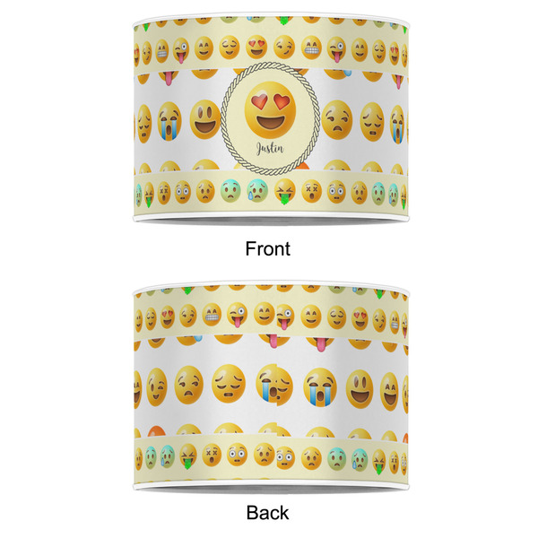 Emojis 12" Drum Lampshade - APPROVAL (Poly Film)